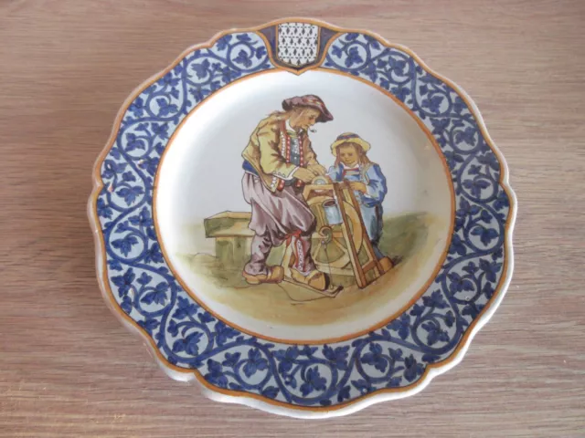 Assiette Faience De Quimper Porquier