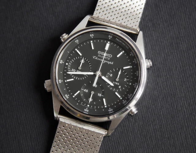 SEIKO VINTAGE 7A28 702A From 1983 - The World's First Analog Quartz  Chronograph EUR 445,00 - PicClick FR