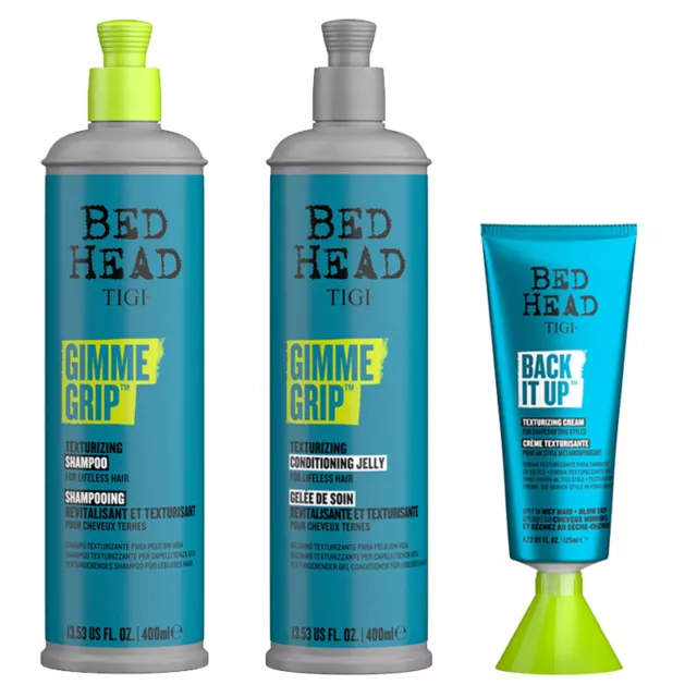 TIGI Bead Head Kit Texture&hold shampoo + conditioner + Crème Texturage