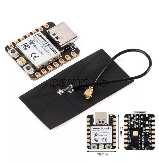 Seeed Studio XIAO ESP32-C3 WiFi Bluetooth Development Board Module 4MB Flash