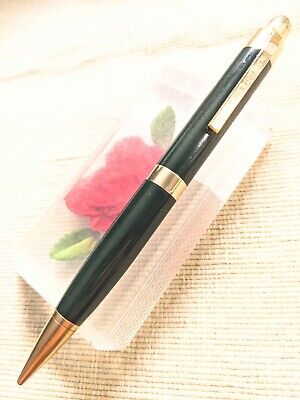Wahl Eversharp Skyline Pencil- Rare Dark Green With Wide Gold Band Excellent
