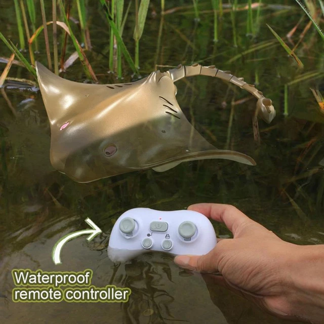 POOL TOYS REMOTE Control Manta ray High Simulation Toys Underwater A0