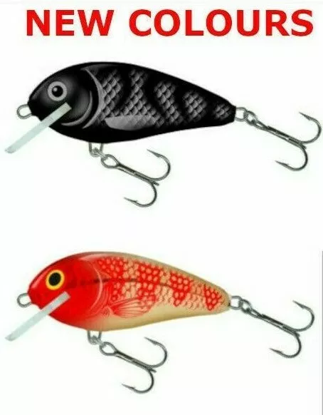 Salmo Butcher 5cm Floating/Sinking Lure Perch Trout Chub Pike Crankbait 2