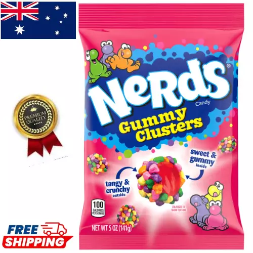 Nerds Gummy Clusters 141g Sweet Tangy Crunchy Product of The United States NEW*