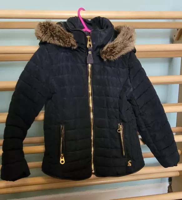 GIRLS JOULES QUILTED Coat Age 5 7.68 PicClick UK