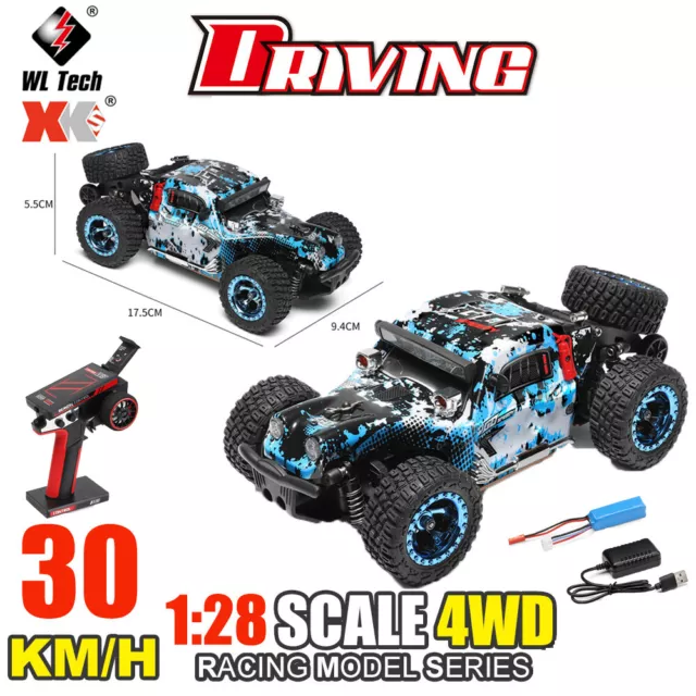 WLtoys 284161 1:28 2.4GHz 4WD RC Racing Car 30KM/H High-Speed Off Road Truck RTR