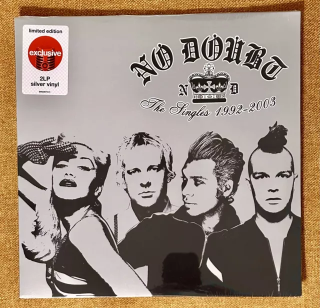 No Doubt "The Singles 1992-2003" Compilation Limited Edition Silver LP/Vinyl