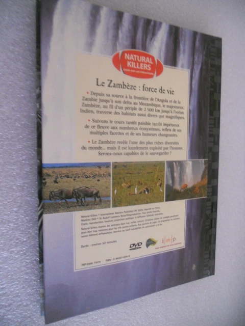livre dvd natural killers zambeze force de vie 2