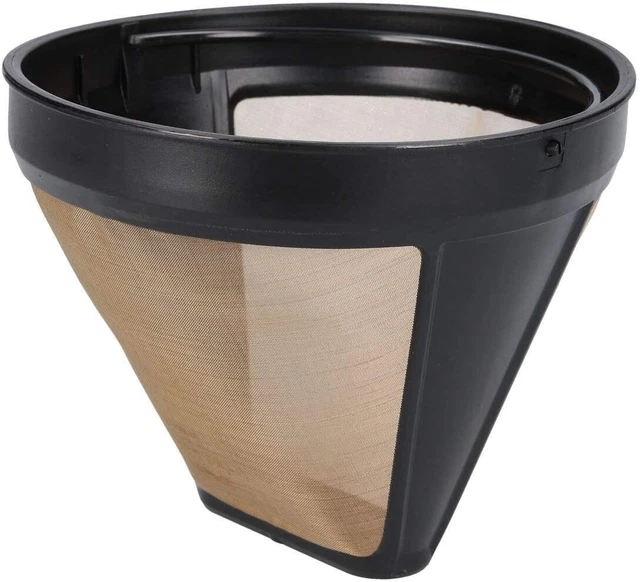 ORIGINAL DELONGHI KAFFEEMASCHINE permanenter Innenfilter gold/schwarz 5513200149 EUR 12,46