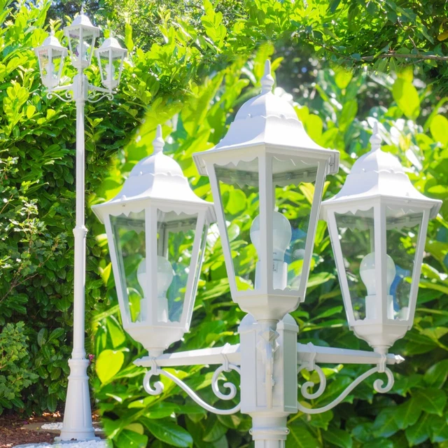 AUSSENSTEHLEUCHTE KANDELABER WEGE Lampe Garten Aussen Steh Leuchte Weg