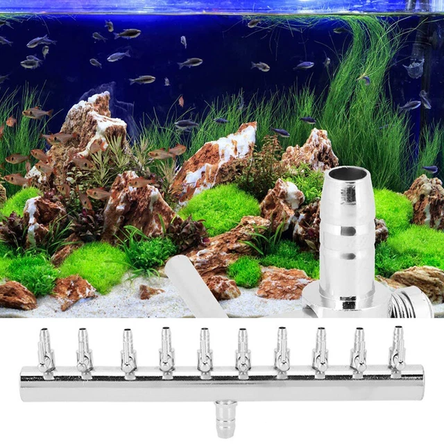 Air Flow Distributors. Controller Valves for Aquarium Fish Tank Pond Pump Hose