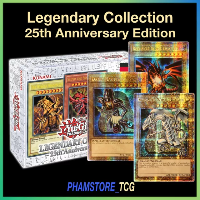 YuGiOh! Legendary Collection: 25th Anniversary Edition & Karten zur Auswahl.