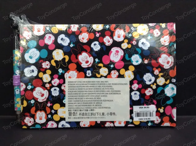 DISNEY Store AUTOGRAPH Book MICKEY and MINNIE MOUSE (Sealed) w/Pen 2017 NEW 2