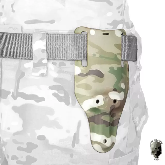 TMC Holster Tactique Airsoft Ceinture Holster Drop Adaptateur Clip SOG Mont Camo