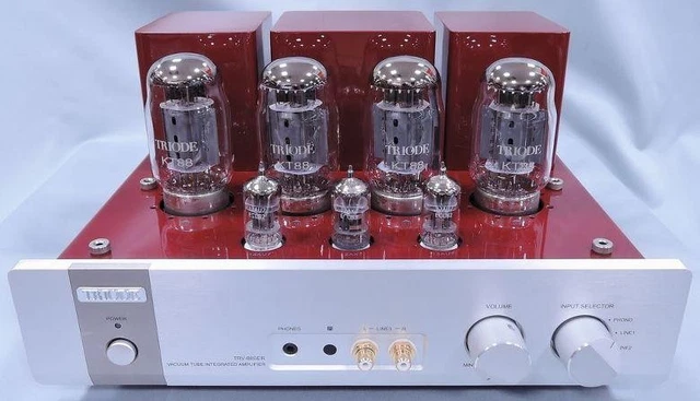 Amplificateur à Lampes Triode TRV-88SE 45W - Classe AB Push-Pull - Préampli Intégré - Occasion Japon
