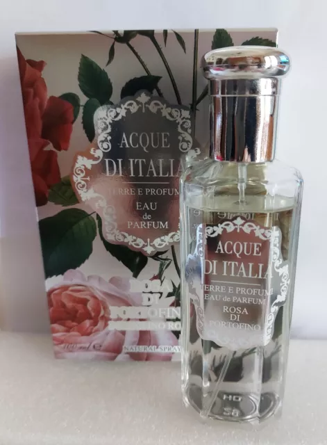 Acque D'italia Rosa Di Portofino Eau De Parfum 100Ml Spray