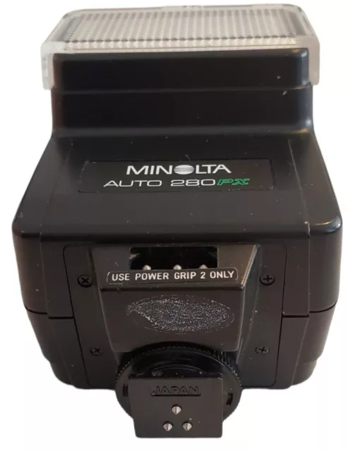 Minolta Auto Electroflash 280 PX Flash Mount  Untested 2