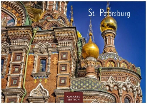 Sankt Petersburg 2024 S 24x35cm|Kalender