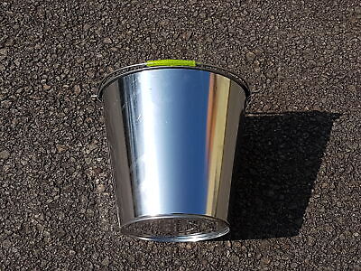 Swettews Secchio per acqua in lamiera zincata 5 litri secchio decorativo 5-15 litri 