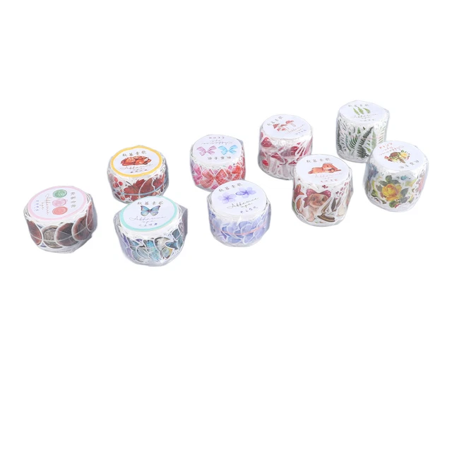 Decorative Masking Tape 9 Rolls Paper Tape Easy To Use For Note Pads For Crafts