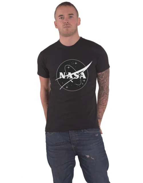 NASA T Shirt Insignia Classic Logo new Official Unisex Black