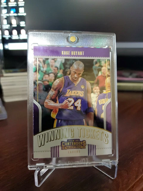2018-19 Panini Contenders Winning Tickets Kobe Bryant #26 Los Angeles Lakers