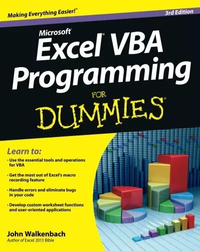 Excel VBA Programming For Dummies by Walkenbach, John 1118490371 FREE Shipping