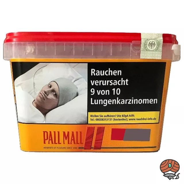 Pall Mall Allround Mega Box Tabak 3x à 135g, Zig Zag Hülsen, Feuerzeuge 3