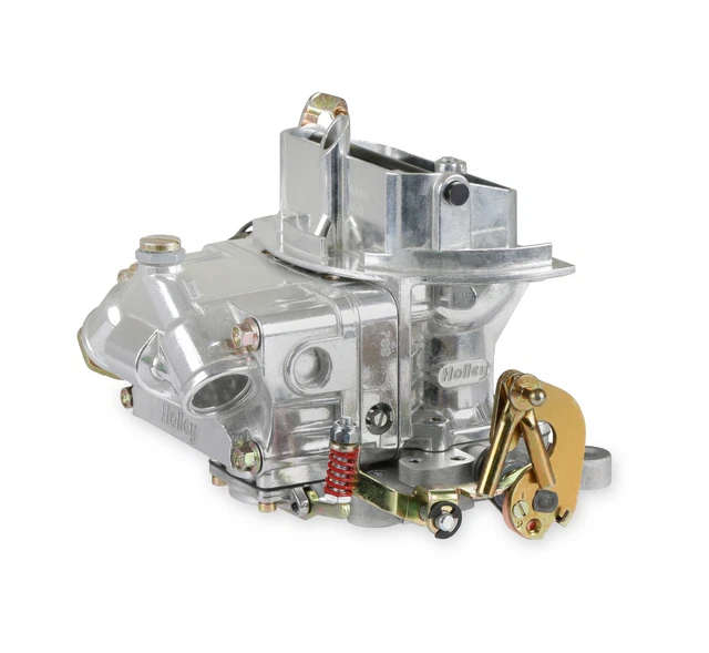 Holley 0-80683-2 325 CFM Center Carb - Shiny - Electric Choke