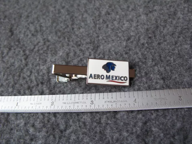 Aeromexico Airlines  Logo Tie Bar.