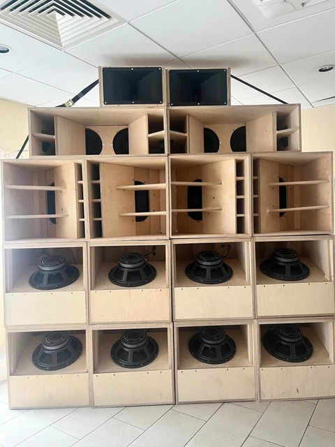 FULL SOUNDSYSTEM RIG, 16 Cabinets (MASSIVE) £9,336.70 - PicClick UK