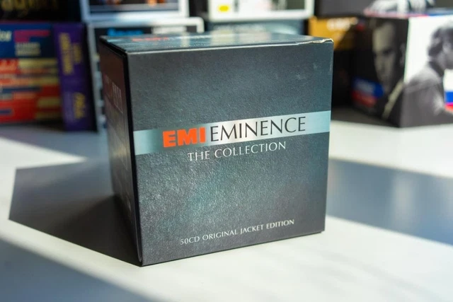 クラシック EMI Eminence Collection 50 CD EMI EMINENCE COLLECTION 50 CD Classical Box Set Used Excellent