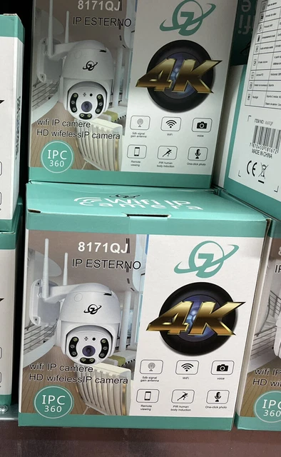 Caméra IP Wi-Fi Dôm PTZ 8MP - SD8P Blanc Au Millur Prix - Foto 4