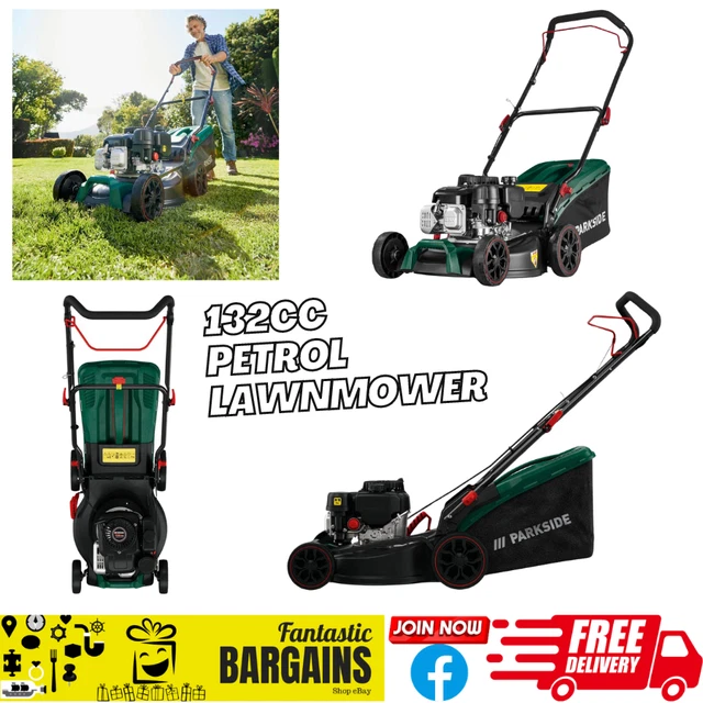 Parkside petrol lawn shop mower