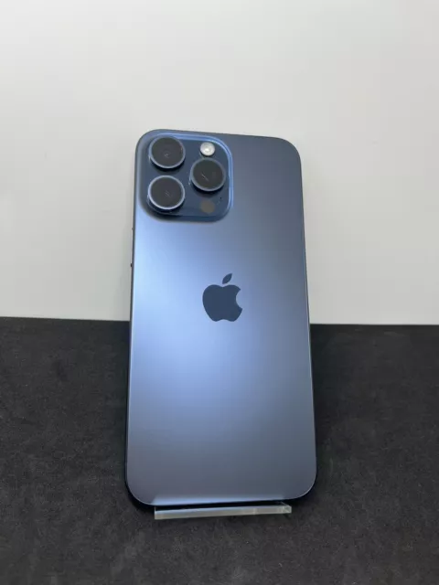 Buy the Apple iPhone 15 Pro Max 256GB Blue Titanium ( MU7A3ZP/A 2