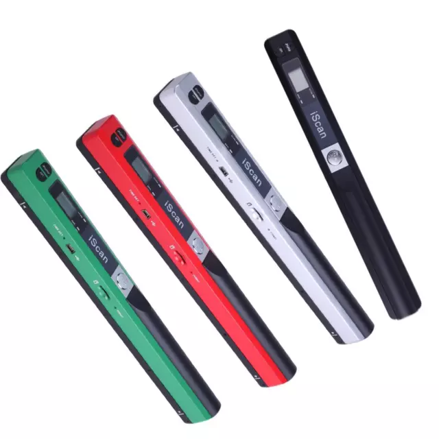 Mini Portable Scanner 300/600/900DPI Support Micro 32G SD Card Transfer File to