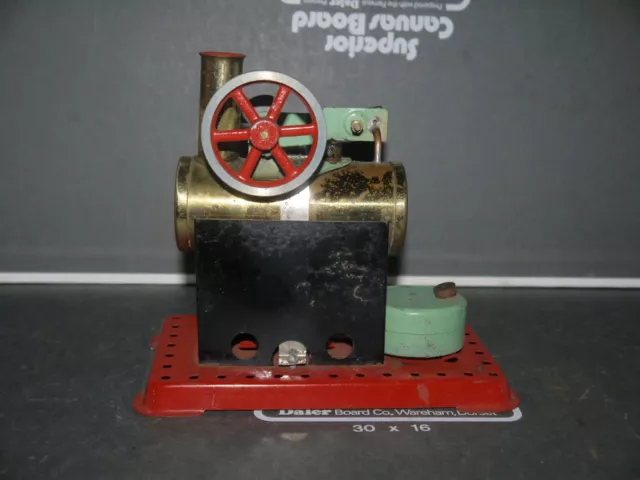Mamod Minor MM1 stationäres Motormodell Spielzeug statisch Vintage Early Live Dampf