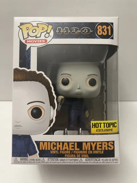 Halloween H2O Michael Myers #831 Hot Topic Exclusive Funko Pop W/protector