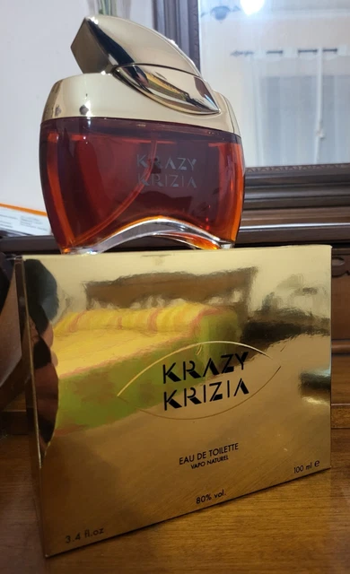 Krazy Krizia Eau De Toilette Spray 100 Ml – Klassischer Damenduft | Neu In OVP (mit Leichten Lagerspuren)