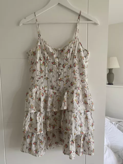 Asos Floral Mini Dress Size 6 (XS)