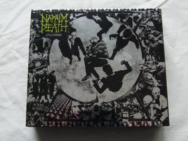 Napalm Death-" Utilitarian" Cd 1St Press 2012 Limited Edition Digipak