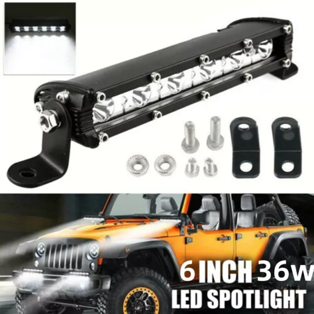 6 14 20 25 32 Zoll 12V/24V LED Light bar Lichtbalken Arbeitsscheinwerfer Offroad