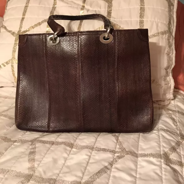 Nina Raye Genuine SnakeSkin Handbag