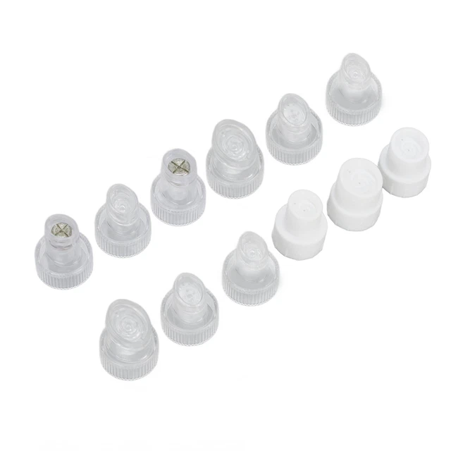 12x testa di ricambio microdermoabrasione viso punta idraulica pulizia profonda microdermoabrasione BST