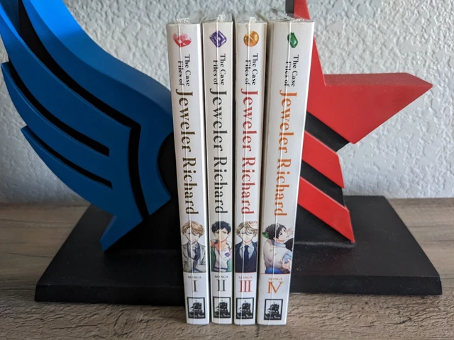 The Case Files of Jeweler Richard Vol 1-4 English Manga Set - Brand New