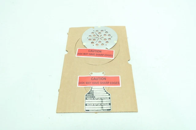 Bs&b AVB-ST Stainless 10.8psi 2in Rupture Disc
