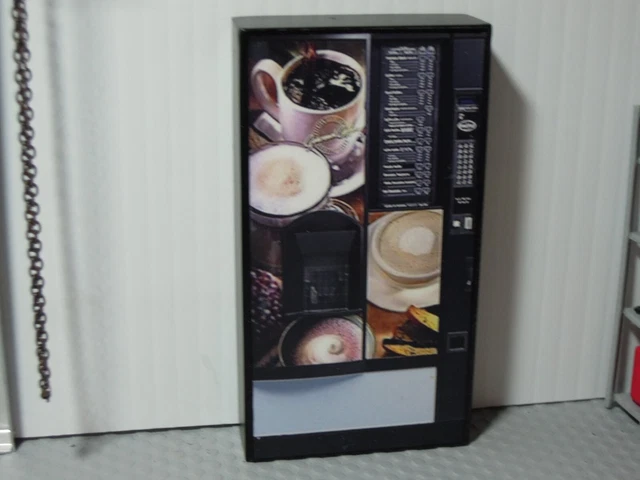 Miniature 1 18th Scale 2d Coffee Vending Machine