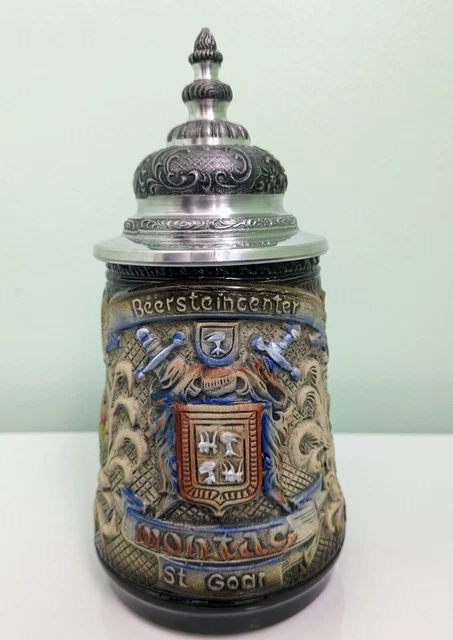 VTG GERMAN LIMITED Edition Hand Painted by ARMIN BAY Beer Stein Mug w