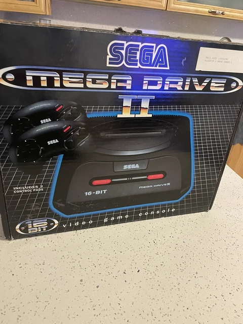 Sega Mega Drive II (2) Console Boxed + Official Controller Plus