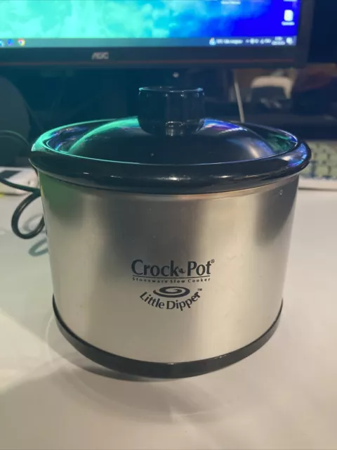 16 Oz Little Dipper Rival Crock Pot W/ Lid Pickle Pot Small 